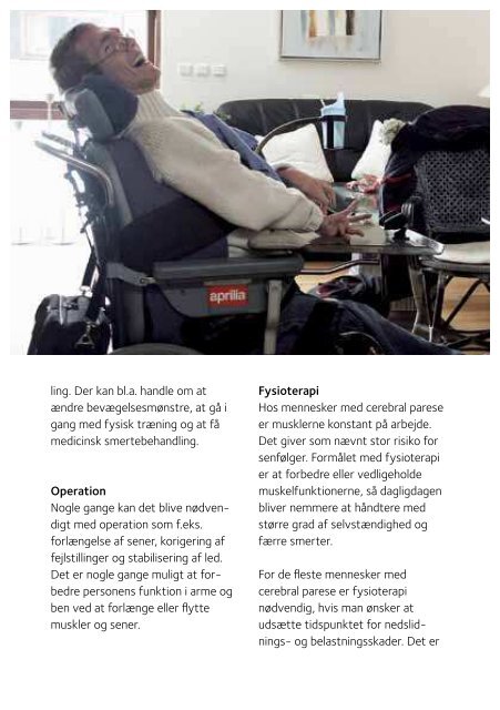 Voksen med cerebral parese - Spastikerforeningen