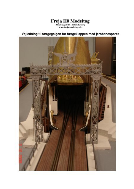 Byggevejledning - Freja H0 Modeltog