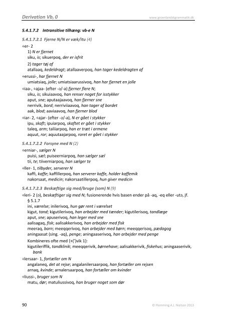 7. juni 2013, 233 sider, 5,7 mb - Grønlandsk grammatik