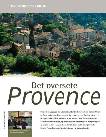 Det oversete Provence