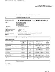 perkins diesel fuel conditioner