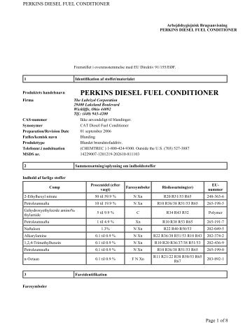 perkins diesel fuel conditioner