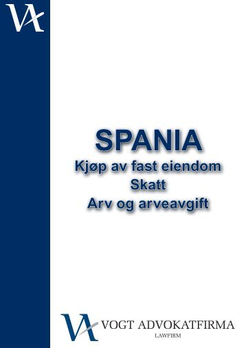 SPANIA - VOGT Advokatfirma Lawfirm SL