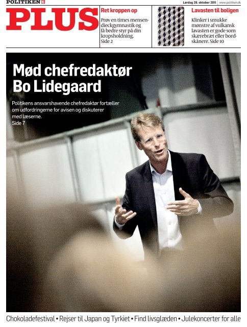 Mød chefredaktør Bo Lidegaard - Politiken Plus