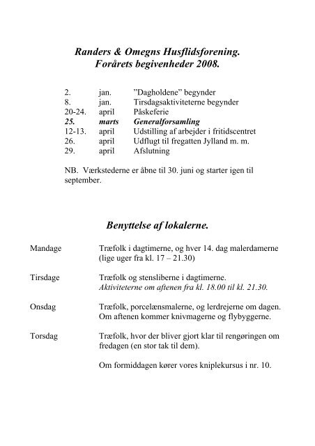 Husflidsnyt - Silkeborg og Omegns Husflidsforening - Dansk ...