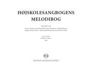 højskolesangbogens melodibog - Edition Wilhelm Hansen AS