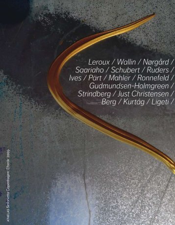 Download efterårskataloget her - ATHELAS Sinfonietta Copenhagen