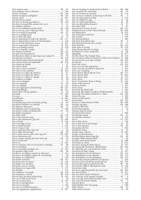 Fællesregister SANGBOGEN 1-4 - Nodehandleren