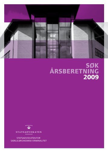 SØK Årsberetning 2009 - Politiets