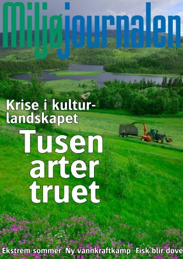 Miljøjournalen 7-2007 - Norges Naturvernforbund
