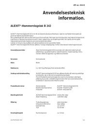 ALEXIT®-Hammerslagslak B 242 - Baden-Jensen A/S