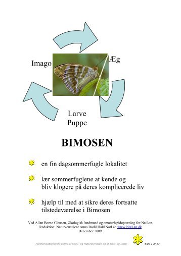Bimosen - sommerfugle 2009 (pdf) - Natur og landbrug
