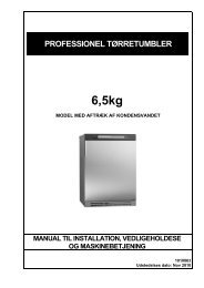 PROFESSIONEL TØRRETUMBLER