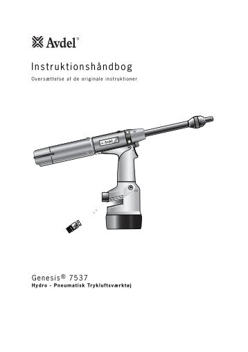 Instruktionshåndbog - Avdel Global