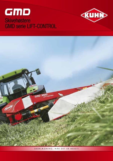 Skivehøstere GMD serie LIFT-CONTROL - Kuhn