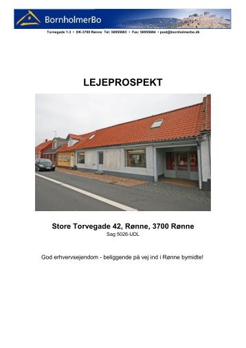 LEJEPROSPEKT - BornholmerBo