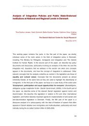 Analysis of Integration Policies and Public State-Endorsed ...