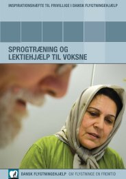 Sprogtræning og lektiehjælp til voksne.pdf - Frivillignet.dk