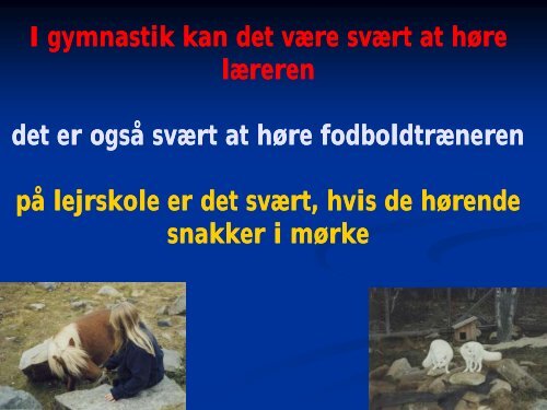 Som man råber i skoven, får man svar - Center for Ligebehandling af ...