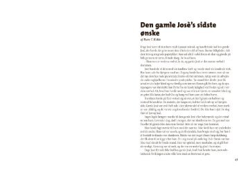 Den gamle José's sidste ønske - Jan Thiemann