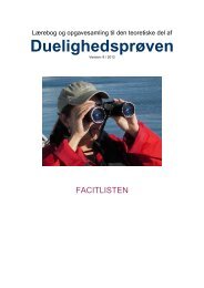 Facitliste til opgaverne i lærebogen. - Duelighed.dk