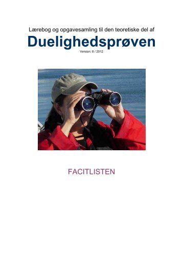 Facitliste til opgaverne i lærebogen. - Duelighed.dk