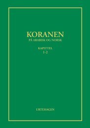 Koranen på norsk (pdf) - Koranen.no