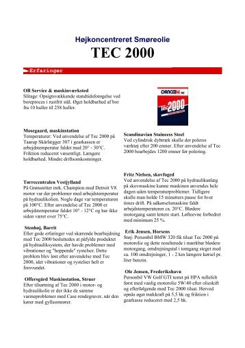 TEC 2000 - Scandic-oil