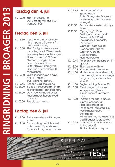 110. RINGRIDERFEST - Broager ringriderforening