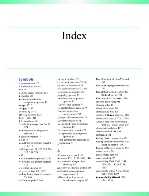 Visual Basic.NET How to Program (PDF)