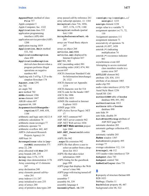 Visual Basic.NET How to Program (PDF)