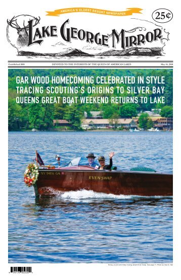 A Lake George Gar Wood's Return is Celebrated in Style at Hall's
