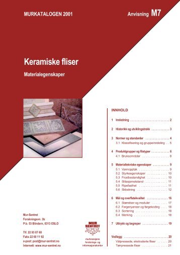 Keramiske fliser