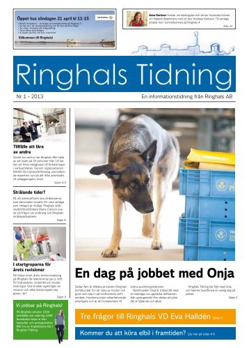 Ringhals Tidning nr 1 2013 - Vattenfall