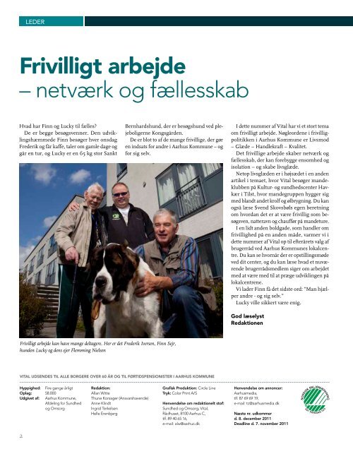 Vital september 2011 (pdf 9 MB) - Aarhus.dk