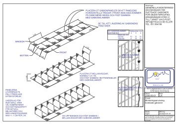 Monteringsinstruktion SVETSAD... - Thulica