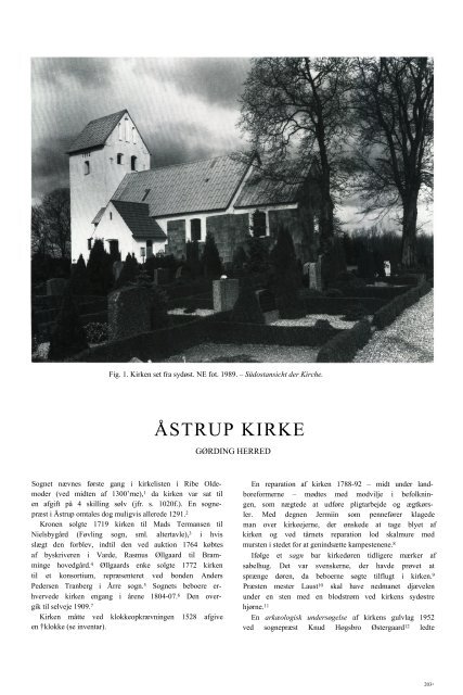 ÅSTRUP KIRKE - Danmarks Kirker - Nationalmuseet