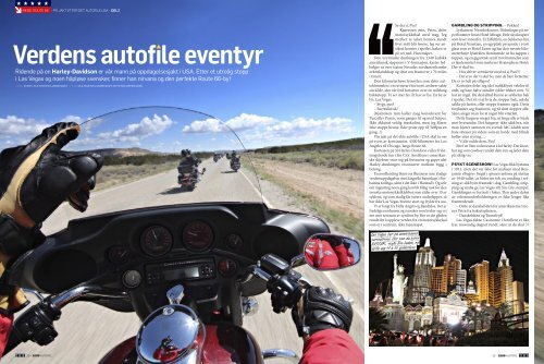 Ridende på en Harley-Davidson er vår mann på ... - Route66usa.info
