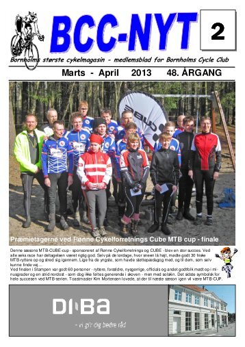 BCC-NYT 02 marts - april 2013 - Bornholms Cycle Club