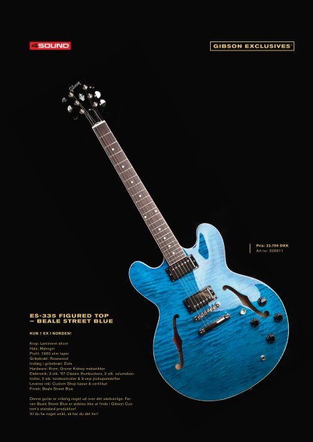 gibson exclusives - 4Sound