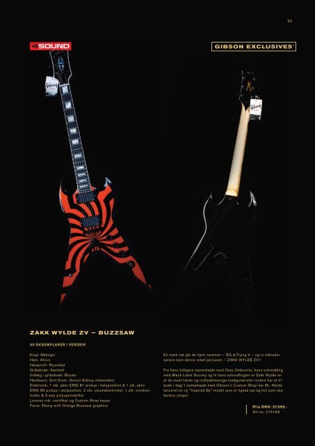gibson exclusives - 4Sound