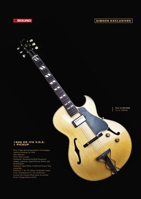 gibson exclusives - 4Sound