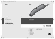 Bedienungsanleitung (PDF - 3,9 MB) - Bosch Elektrowerkzeuge für ...