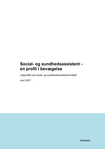 Social- og sundhedsassistent - Teknologisk Institut