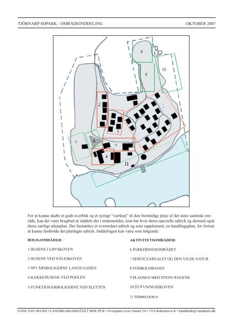 Landskabsplan side 1-4 - Andelsboligforeningen Tjörnarp Søpark