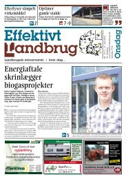 Energiaftale skrinlægger biogasprojekter - LandboSyd