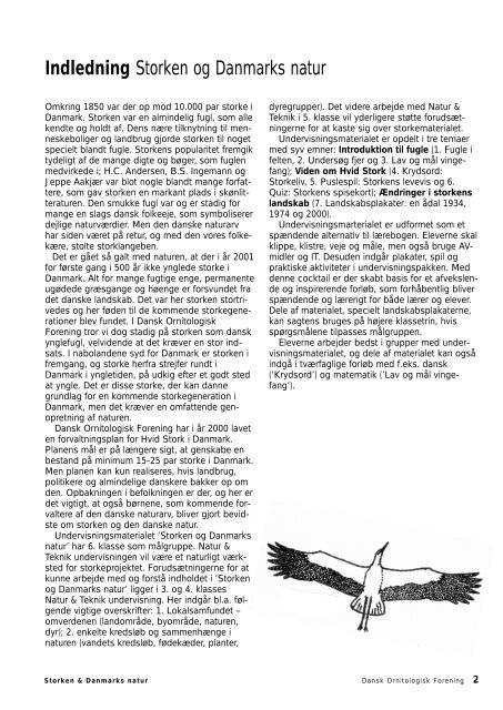 Storken og Danmarks Natur - Dansk Ornitologisk Forening