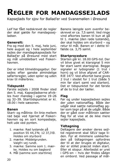 Nr. 2/2008 - Øresunds Sejlklub Frem