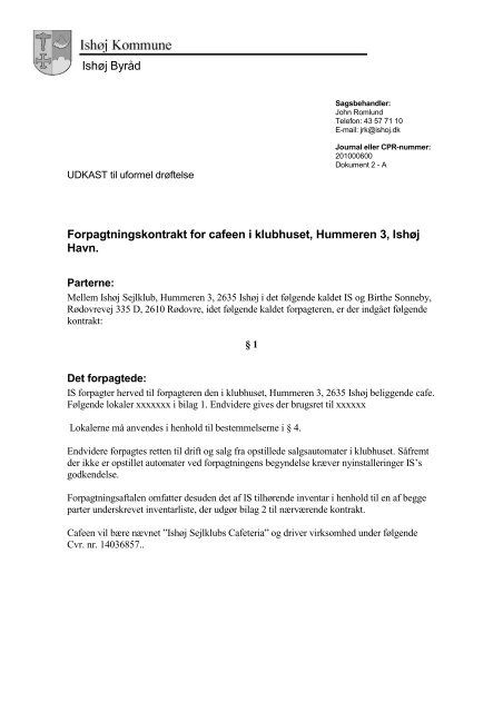 Udkast til kontrakt 20120501 - is[1].pdf - Ishøj Kommune