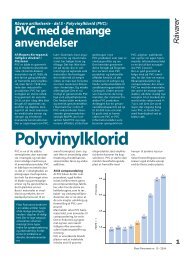 Polyvinylklorid - Plastindustrien